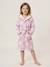 Peignoir de bain enfant MARGUERITE personnalisable, avec coton recyclé mauve - vertbaudet enfant 
