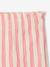 Wijde broek baby meisjes jersey mosterdgeel+roze, gestreept - vertbaudet enfant 