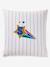 Parure housse de couette et taie d'oreiller rayé bleu - vertbaudet enfant 