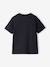 T-shirt met korte mouwen voor jongens antraciet+hemelsblauw - vertbaudet enfant 