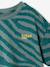 T-shirt zebra korte mouwen jongen petrolblauw - vertbaudet enfant 