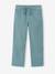Pantalon garçon retroussable vert émeraude - vertbaudet enfant 