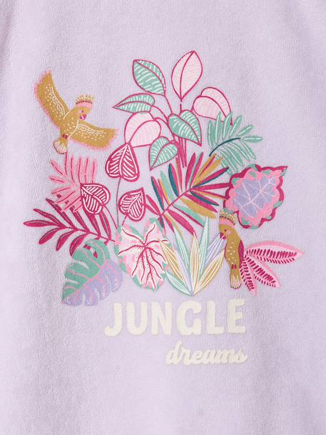 Sweat manches longues lilas - vertbaudet enfant 
