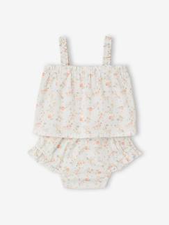 -Ensemble haut culotte bébé fille