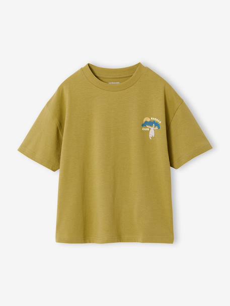 T-shirt manches courtes garçon cumin - vertbaudet enfant 