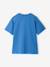 T-shirt met korte mouwen voor jongens middenblauw - vertbaudet enfant 
