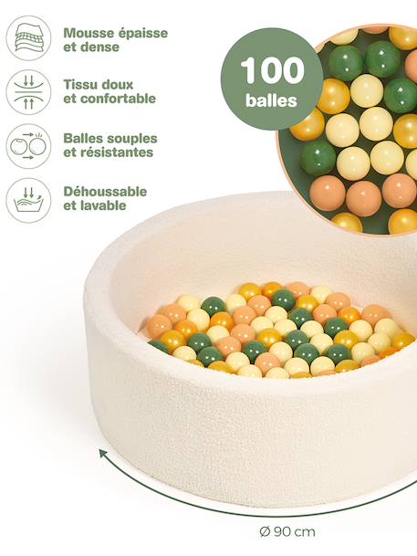 Pluchen ballenbak meerkleurig - vertbaudet enfant 