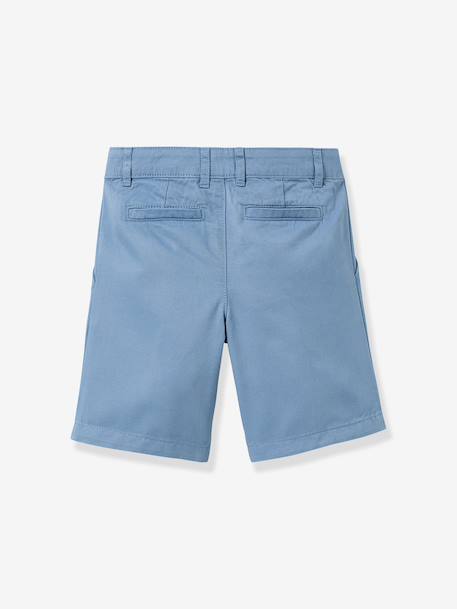 Short chino garçon bleu - vertbaudet enfant 