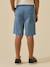 Short chino garçon bleu - vertbaudet enfant 