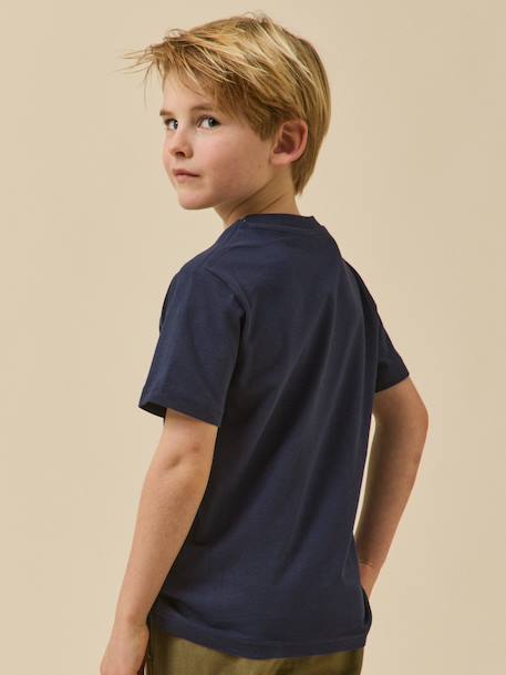 T-shirt manches courtes marine - vertbaudet enfant 