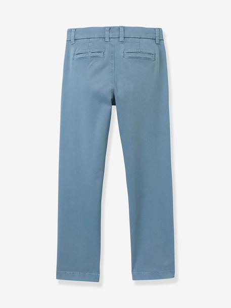 Pantalon chino bleu ardoise - vertbaudet enfant 