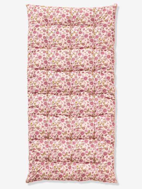 Matelas de sol imprimé fleurs rose - vertbaudet enfant 