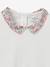T-shirt met geklede kraag van biologisch katoen lichtroze. - vertbaudet enfant 