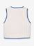 Mouwloze sherpa gilet voor baby's ecru - vertbaudet enfant 