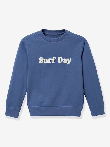 Garçon-Sweat message coton bio