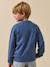 Sweat message coton bio bleu jean - vertbaudet enfant 