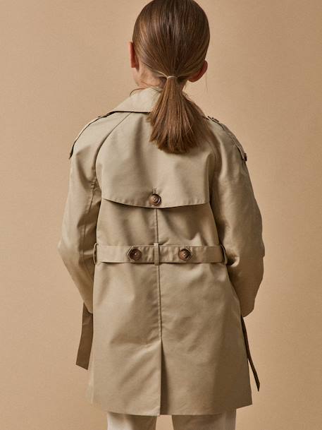 Trench enfant ceinture beige - vertbaudet enfant 