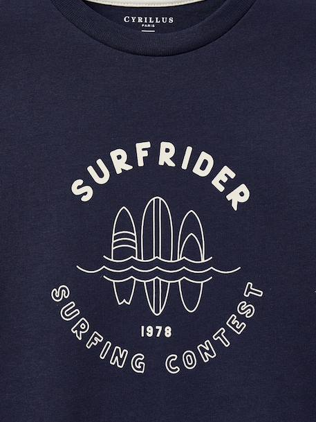 T-shirt manches courtes marine - vertbaudet enfant 