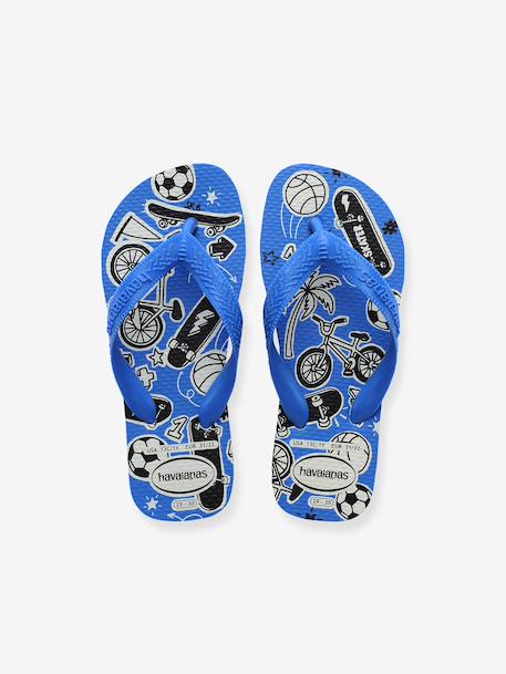 Sportieve teenslippers voor kinderen blauw - vertbaudet enfant 
