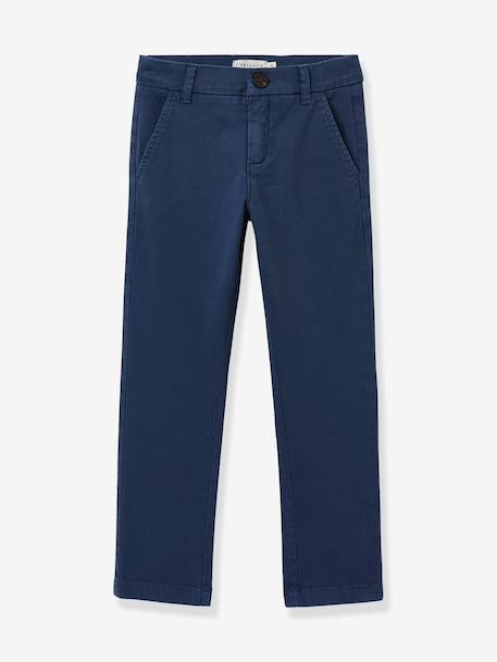 Pantalon chino indigo - vertbaudet enfant 