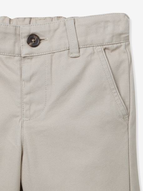 Baby chino broek beige - vertbaudet enfant 