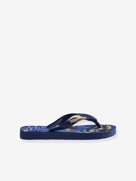 Batman-slippers voor kinderen marineblauw - vertbaudet enfant 