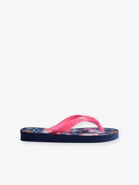 Fantasie slippers voor kinderen marineblauw - vertbaudet enfant 