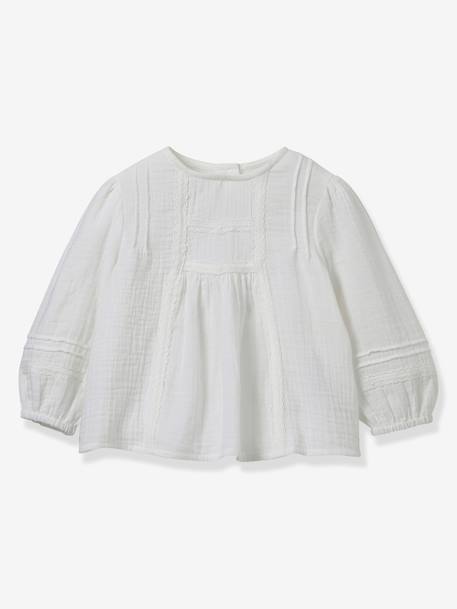 Bébé-Blouse gaze de coton