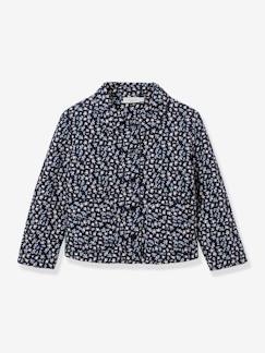 -Jas met bloemenprint