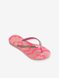 Schoenen-Baby schoenen 17-26-Loopt meisje 19-26-Glitter teenslippers