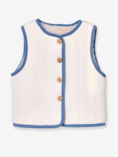 Bébé-Manteau, combipilote, nid d'ange-Gilet sherpa bébé sans manches
