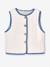 Mouwloze sherpa gilet voor baby's ecru - vertbaudet enfant 