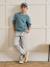 Pull sweat garçon doux bleu ardoise - vertbaudet enfant 
