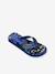 Batman-slippers voor kinderen marineblauw - vertbaudet enfant 