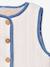 Mouwloze sherpa gilet voor baby's ecru - vertbaudet enfant 