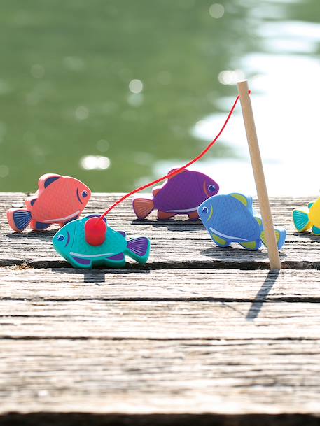 Magnetisch vissen voor het bad meerkleurig - vertbaudet enfant 