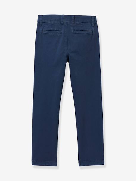 Pantalon chino indigo - vertbaudet enfant 