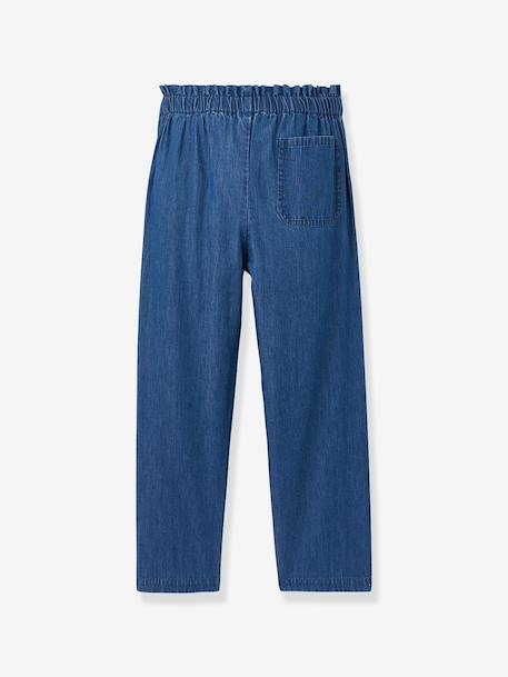 Pantalon ceinture denim denim brut - vertbaudet enfant 