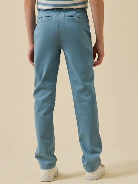 Pantalon chino bleu ardoise - vertbaudet enfant 