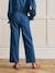 Pantalon ceinture denim denim brut - vertbaudet enfant 