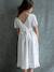 Robe longue fille blanc - vertbaudet enfant 