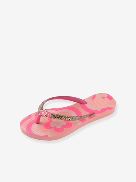 Tongs paillettes rose - vertbaudet enfant 