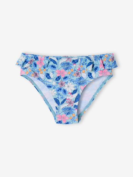 Maillot de bain 2 pièces fille vert d'eau - vertbaudet enfant 