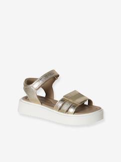 -Sandales enfant fille cuir scratch