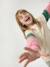 Sport sweater voor meisjes ecru - vertbaudet enfant 