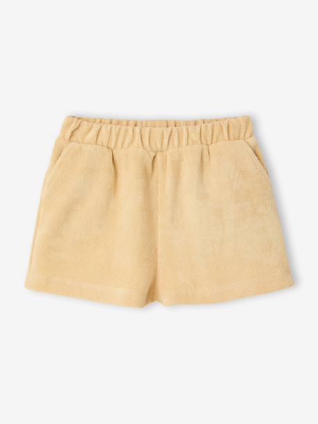 Ensemble top short jaune pâle - vertbaudet enfant 