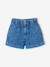 Short fille denim à motifs bleu clair+gris - vertbaudet enfant 