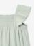 Combinaison bébé fille coton bio moutarde+vert d'eau - vertbaudet enfant 