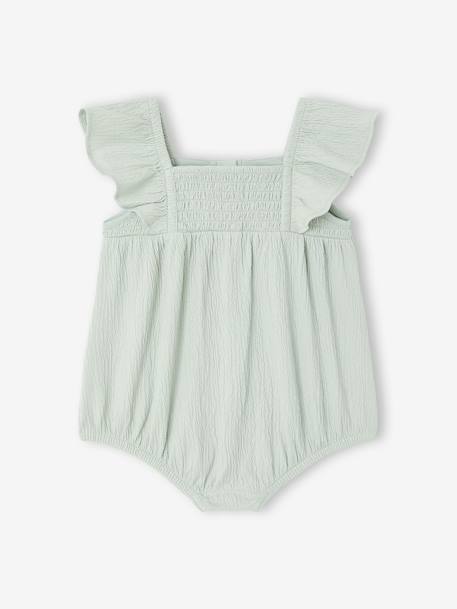 Bébé-Combinaison bébé fille coton bio