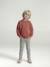 Pantalon garçon indestructible facile à enfiler beige+bleu nuit+kaki+vert sauge - vertbaudet enfant 